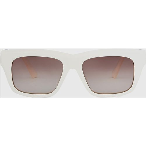 Benetton, Lunettes De Soleil Blanches, taille OS, Blanc - United Colors of Benetton - Modalova