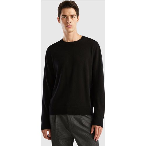 Benetton, Pull Noir En Pur Cachemire, taille XXL, Noir - United Colors of Benetton - Modalova