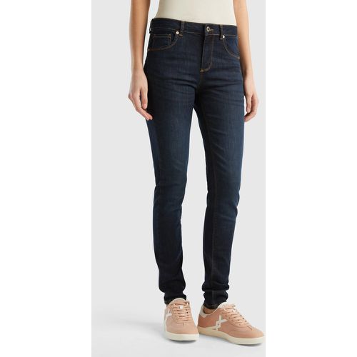 Benetton, Jean Push Up Coupe Skinny, taille 25, Bleu Foncé - United Colors of Benetton - Modalova