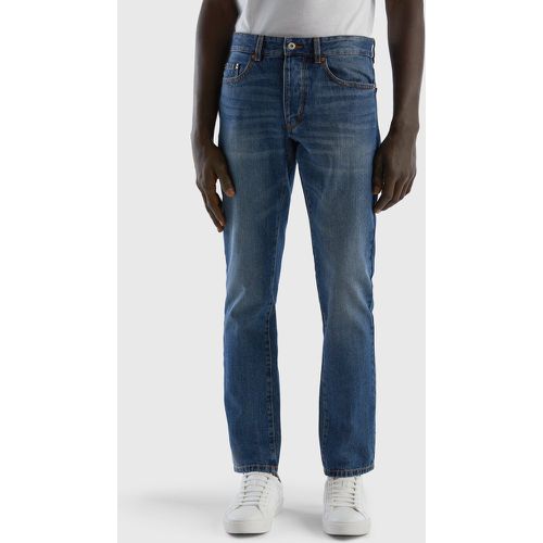 Benetton, Jeans Straight Leg 100% Coton, taille 30, Bleu - United Colors of Benetton - Modalova