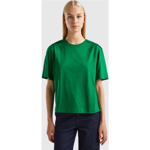Benetton, T-shirt Coupe Boxy, taille XS, Vert - United Colors of Benetton - Modalova