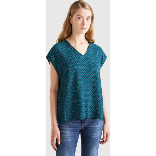 Benetton, Blouse Sans Manches Imprimée, taille S, Canard - United Colors of Benetton - Modalova