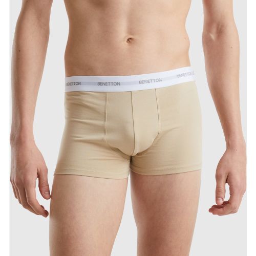 Benetton, Boxer En Coton Bio Stretch, taille XXL, - United Colors of Benetton - Modalova