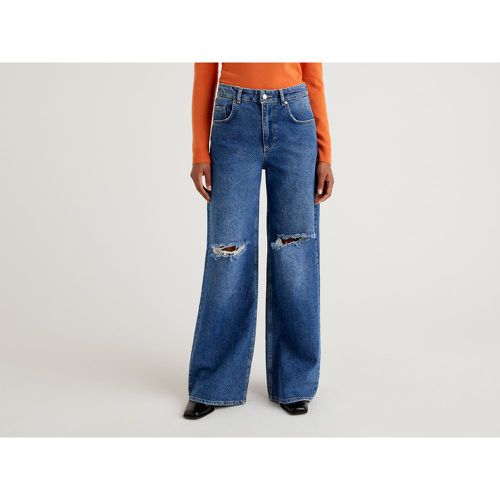 Jeans Ample Coupe Carrot United Colors of Benetton Homme Vêtements Pantalons & Jeans Jeans Baggy & Large 