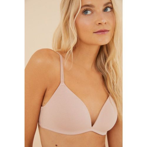 Soutien-gorge triangle charming coton nude - Women'secret - Modalova