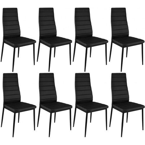Lot de 8 chaises en métal San José - 3S. x Home - Modalova