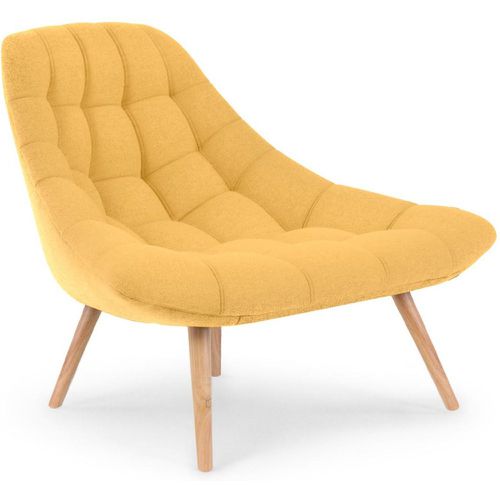 Fauteuil Scandinave Tissu FOLLEY - 3S. x Home - Modalova