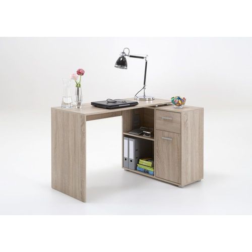 Bureau angulaire réversible chêne OANA - 3S. x Home - Modalova