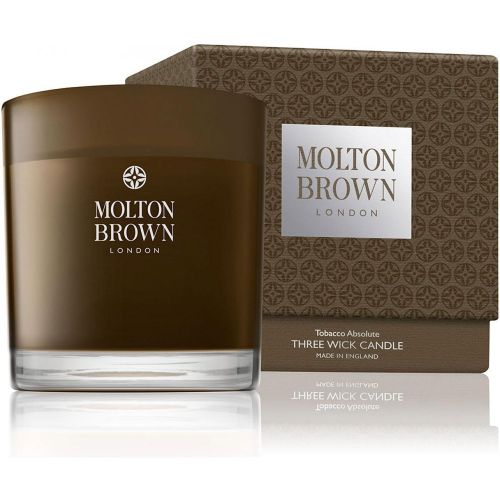 Bougie 3 Mèches Tabac - 480g - MOLTON BROWN - Modalova