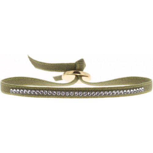 Bracelet A36784 - Bracelet Tissu Cristaux Swarovski - Les Interchangeables - Modalova