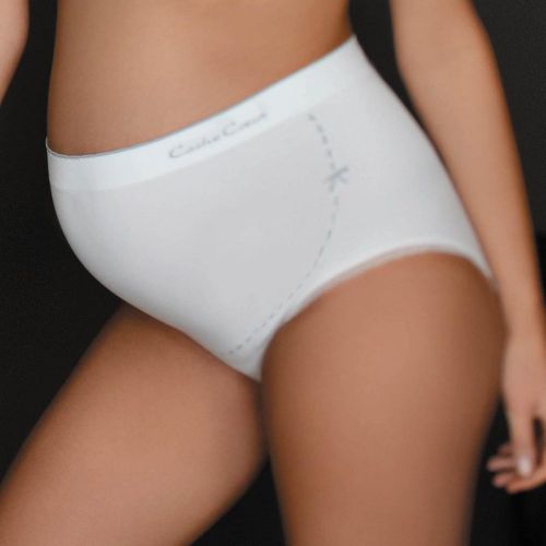 Culotte de grossesse taille haute - ivoire - Cache Coeur - Modalova