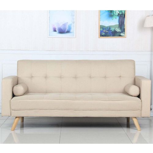 Canapé Convertible Scandinave Tissu LEROY - 3S. x Home - Modalova