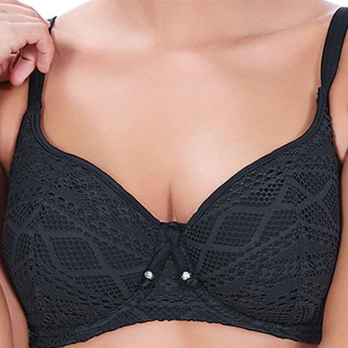 Haut de maillot de bain décolleté coeur paddé à armatures Noir SUNDANCE - Freya maillot - Modalova
