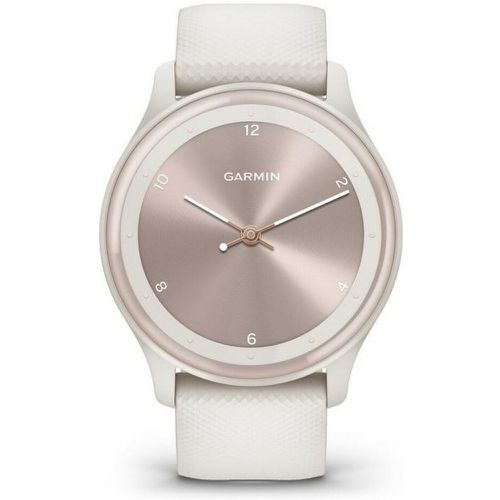 Montres connectées mixtes VIVOMOVE SPORT 010-02566-01 - Bracelet Silicone Blanc - Garmin - Modalova