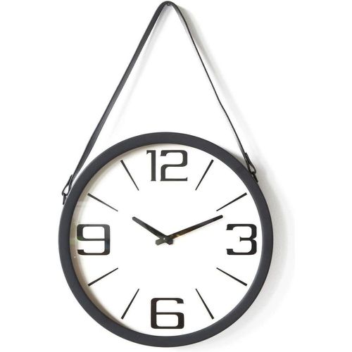 Horloge ronde design Borris Noir - 3S. x Home - Modalova