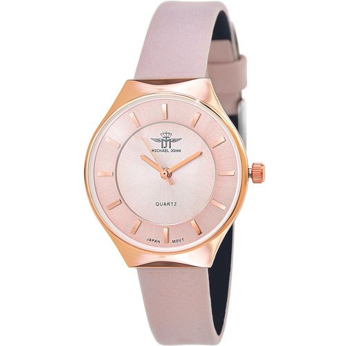 Montre Théa dorée et cuir rose - So Charm Montres - Modalova