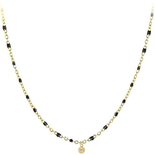 Collier So Charm - BD2394-NOIR-DIAMANT - Collier Mode - So Charm Bijoux - Modalova