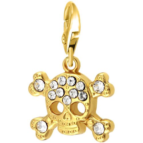 Charms Et Perles So Charm - CH0120-DORE - Charm Tête De Mort - So Charm Bijoux - Modalova