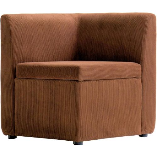 Canapé modulable VARDE design scandinave velours côtelé avec mousse de densité supérie - 3S. x Home - Modalova