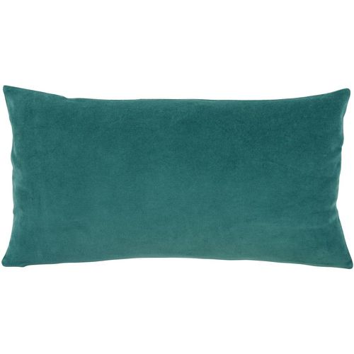 Coussin coton Elise Vert de gris - Vivaraise - Modalova