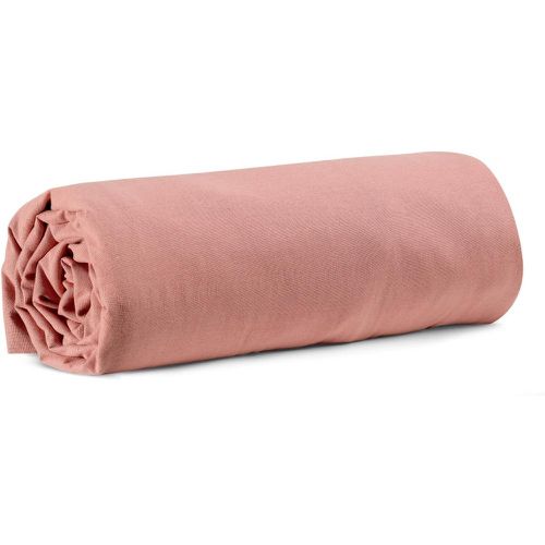 Drap housse Calita Blush 180x200 bonnet 30 cm - Vivaraise - Modalova