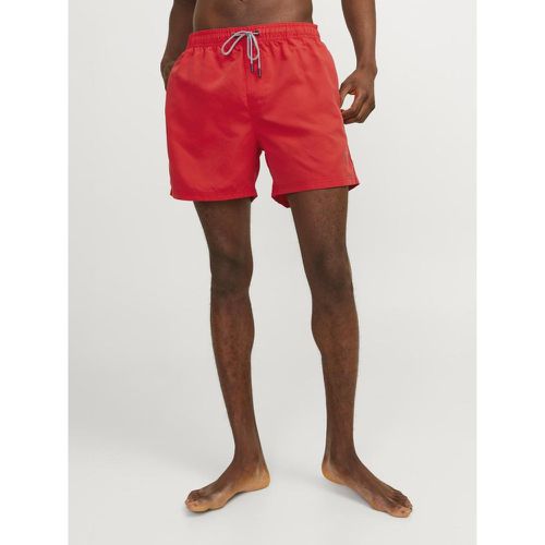 Short de bain homme rouge Abel - jack & jones - Modalova