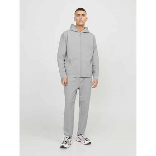 Sweat à capuche homme gris - jack & jones - Modalova