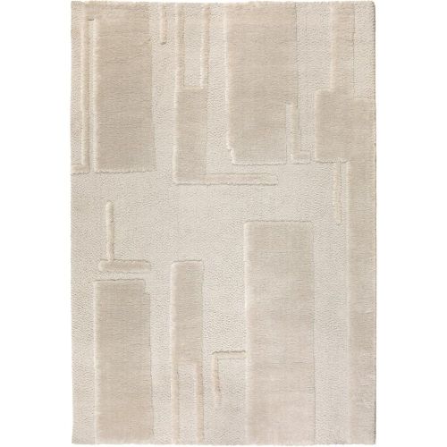 Tapis Louka Ivoire 160 x 230 x 2 cm - Maison Vivaraise - Modalova