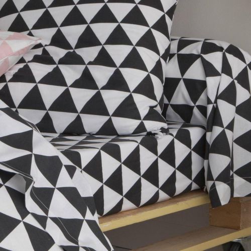 Drap-housse en coton LORENZ - /Blanc - 3S. x Collection (Nos Imprimés) - Modalova
