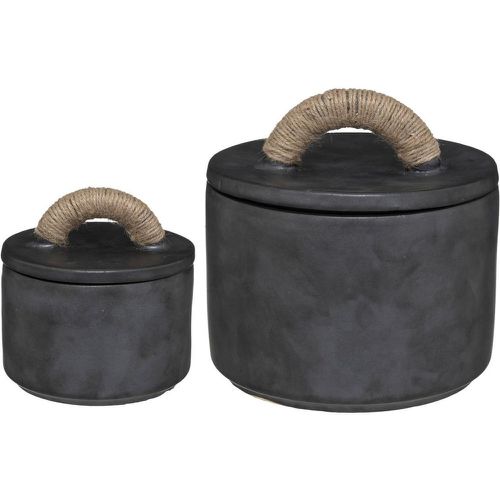 Boîtes céramique Ori noir - 3S. x Home - Modalova