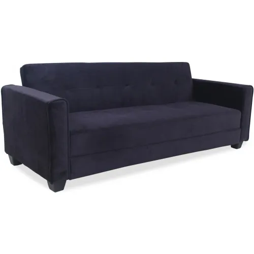 Canapé convertible 3 places CLAYTON Velours - 3S. x Home - Modalova
