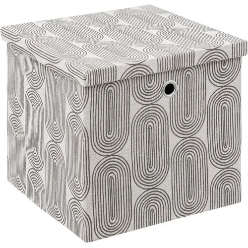 Boîte tissu 31x31 avec motifs Mix 'n Modul - 3S. x Home - Modalova