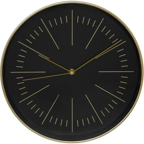 Horloge verre rose et noir Edith - 3S. x Home - Modalova