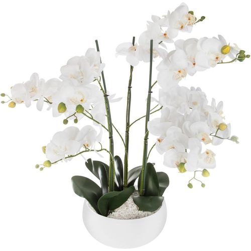 Orchidée pot céramique blanc H65 - 3S. x Home - Modalova