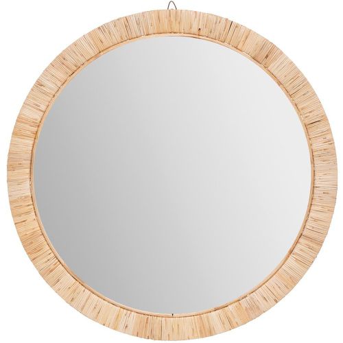 Miroir rond Melany D60 beige - 3S. x Home - Modalova