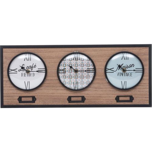 Set de 3 horloges Natalino en métal - 3S. x Home - Modalova
