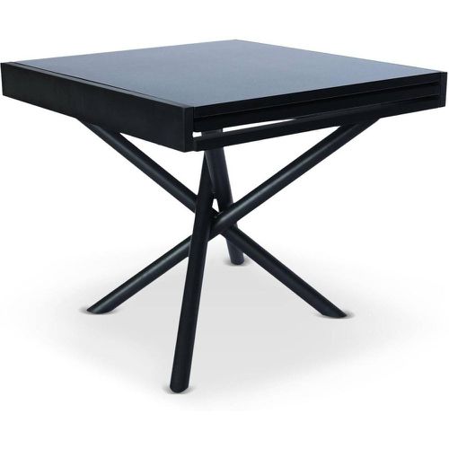 Table extensible moderne L90-180cm Métal et Bois mat - 3S. x Home - Modalova