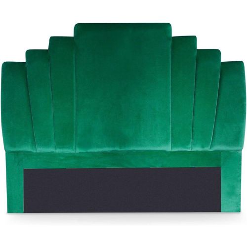 Tête de lit Velours Vert - 3S. x Home - Modalova