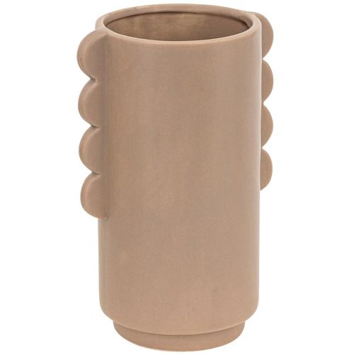 Vase céramique Hind Taupe - 3S. x Home - Modalova