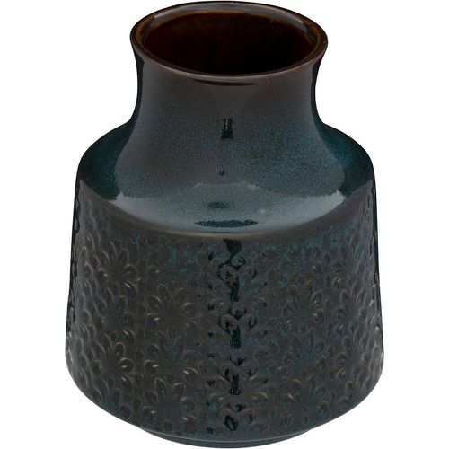 Vase bleu rond en céramique Jiling - 3S. x Home - Modalova