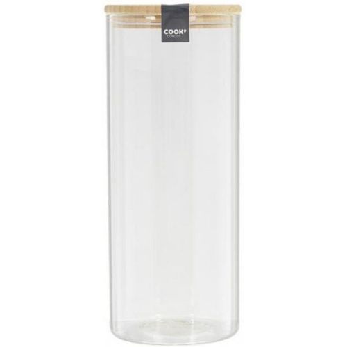 Bocal en verre et bambou 1.6L CIGLA - 3S. x Home - Modalova
