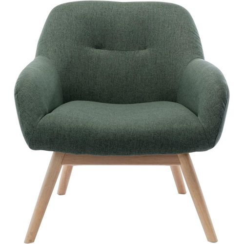 Fauteuils Scandinave Tissu , pieds en Hévéa Naturel - 3S. x Home - Modalova