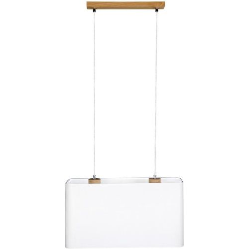 Lampe pendante Cadre 2xE27 Max.40W Chêne huilé/PVC transparent/ - Britop Lighting - Modalova