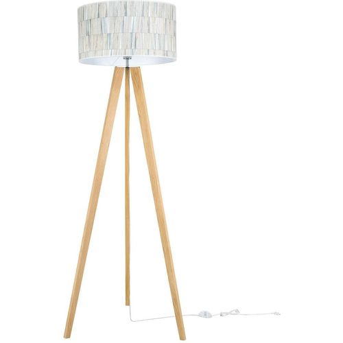 Malo Lampadaire 1xE27 Max.60W Chêne huilé/PVC transparent/ - Britop Lighting - Modalova