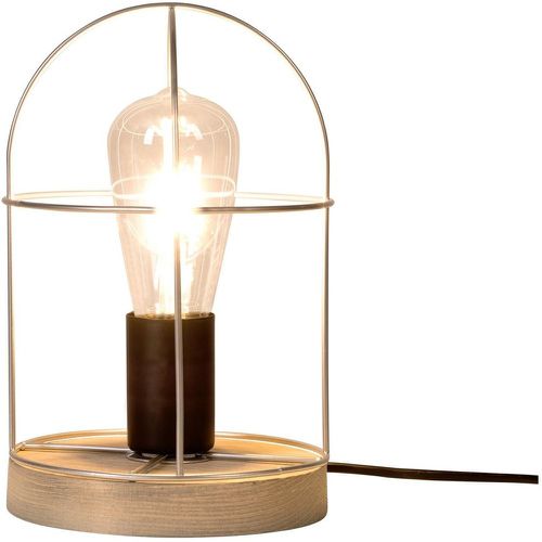 Lampe de table Netuno 1xE27 Max.25W Pin gris teinté/Noir/ - Britop Lighting - Modalova