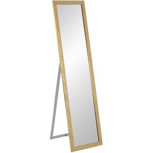 Miroir sur pied rectangulaire cadre en plastique avec décor doré - 3S. x Home - Modalova