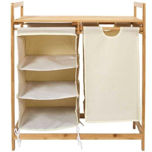 Rangement Compartiments avec Support en Bambou - 3S. x Home - Modalova