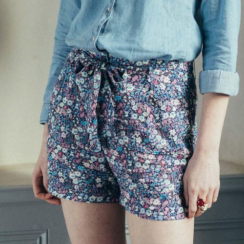 Short à plis Alex Réédition en viscose - 3S. x Réédition - Modalova