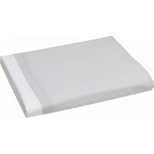 Drap satin de coton Amboise - Blanc des Vosges - Modalova