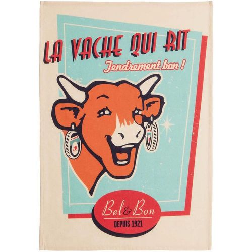 X Vache qui Rit - Torchon Rétro - Beige - Coucke - Modalova